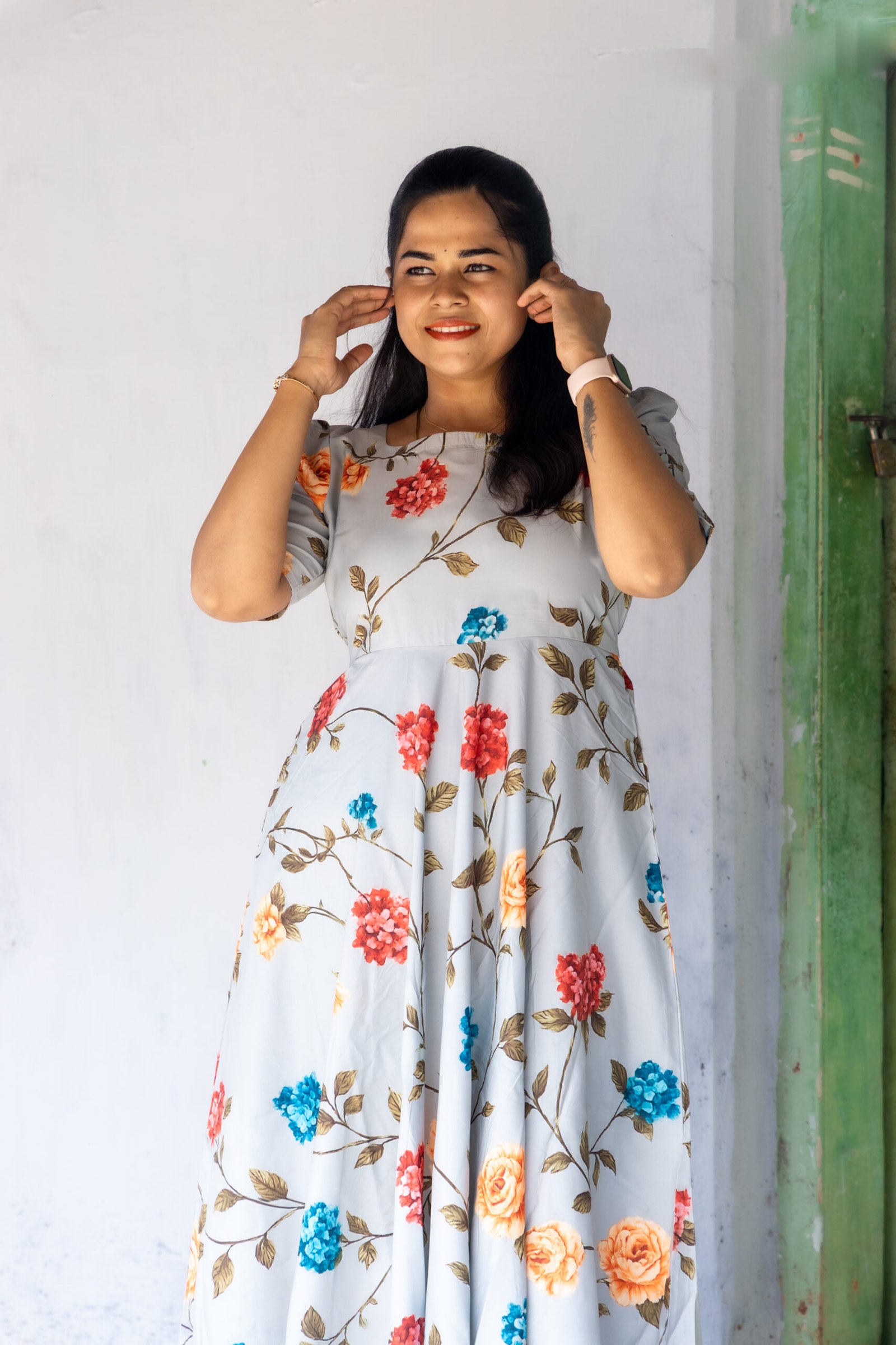 American Crepe Maxi