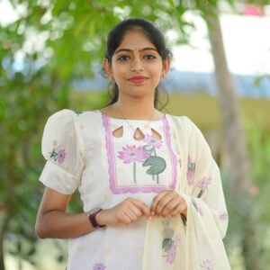 Lotus cotton kurthi