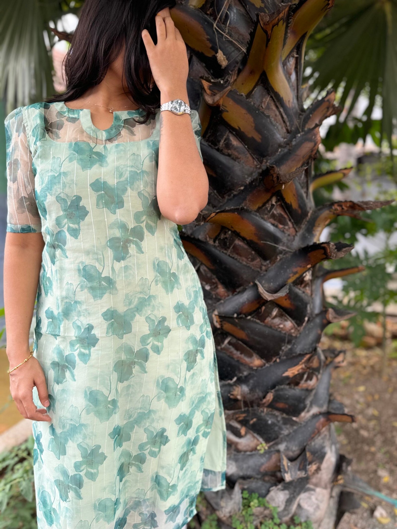 Sage Green Kurthi