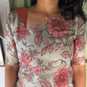 Sea blue kurthi