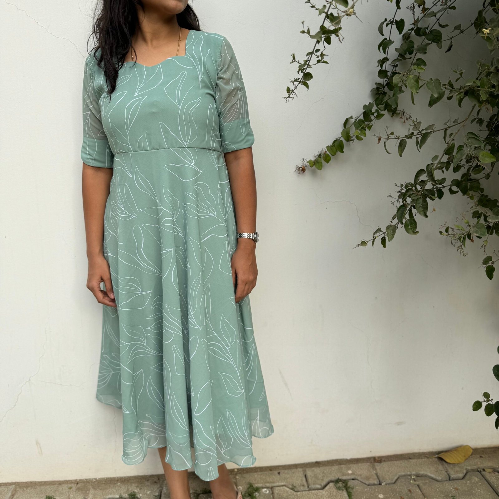 Pastel Green Dress - Image 3