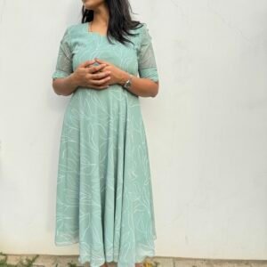 Pastel Green Dress