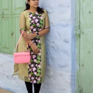 Green tissue kurthi